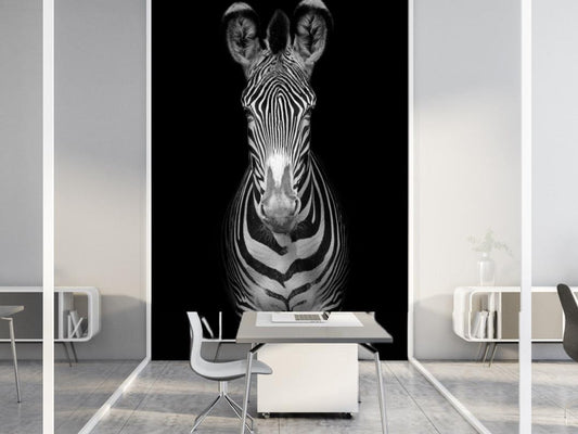 Wallpaper Glaring Zebra