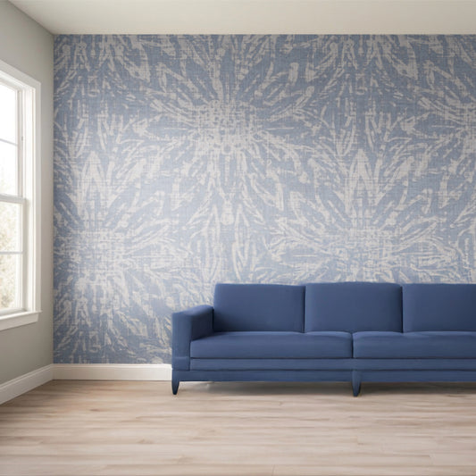 Panelled wallpaper french farmhouse floral