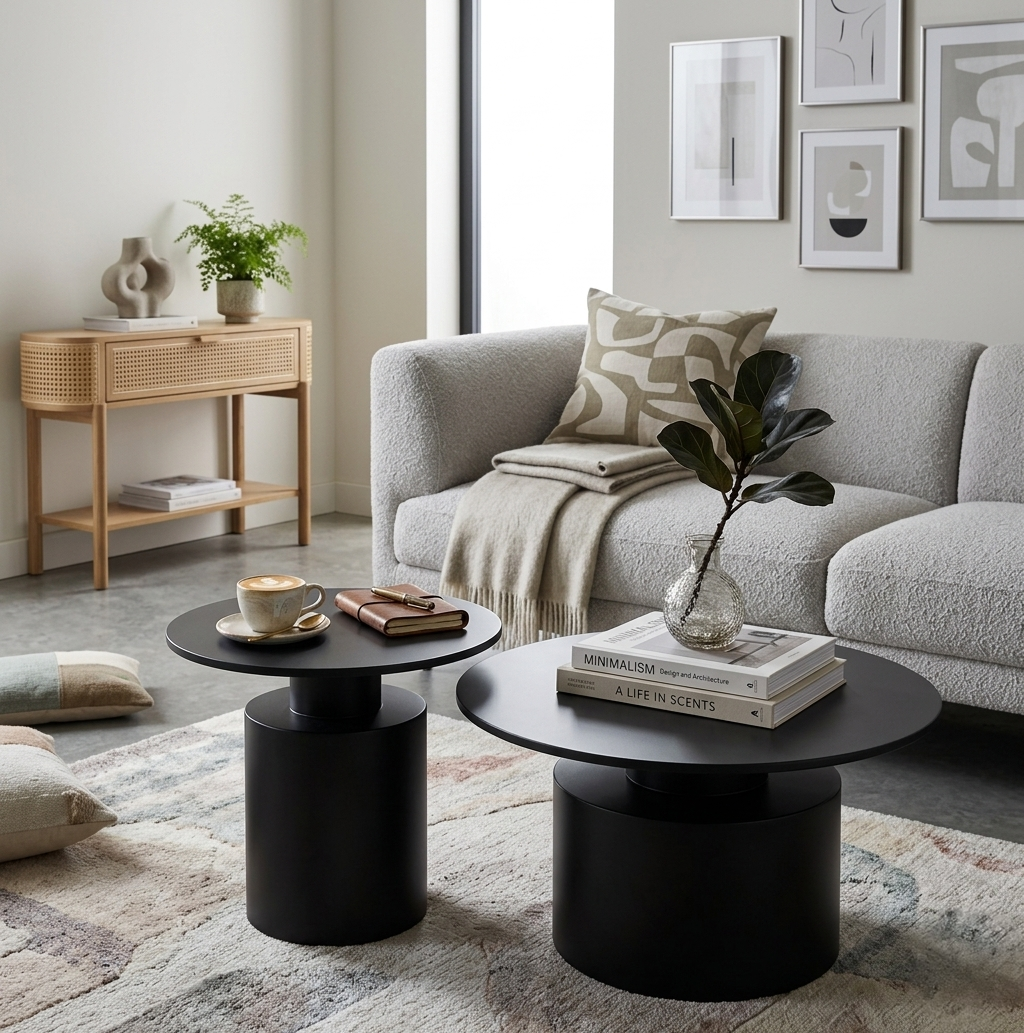Totem Nested Coffee Table Set