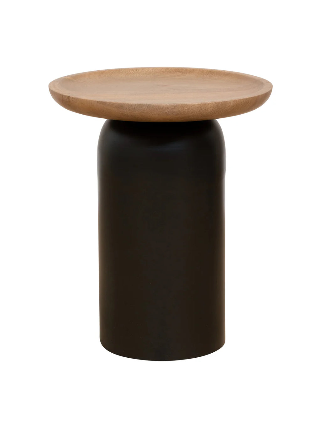 Infinity Side Table in Nutmeg
