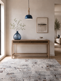 Memphis Oak Console in Mocha