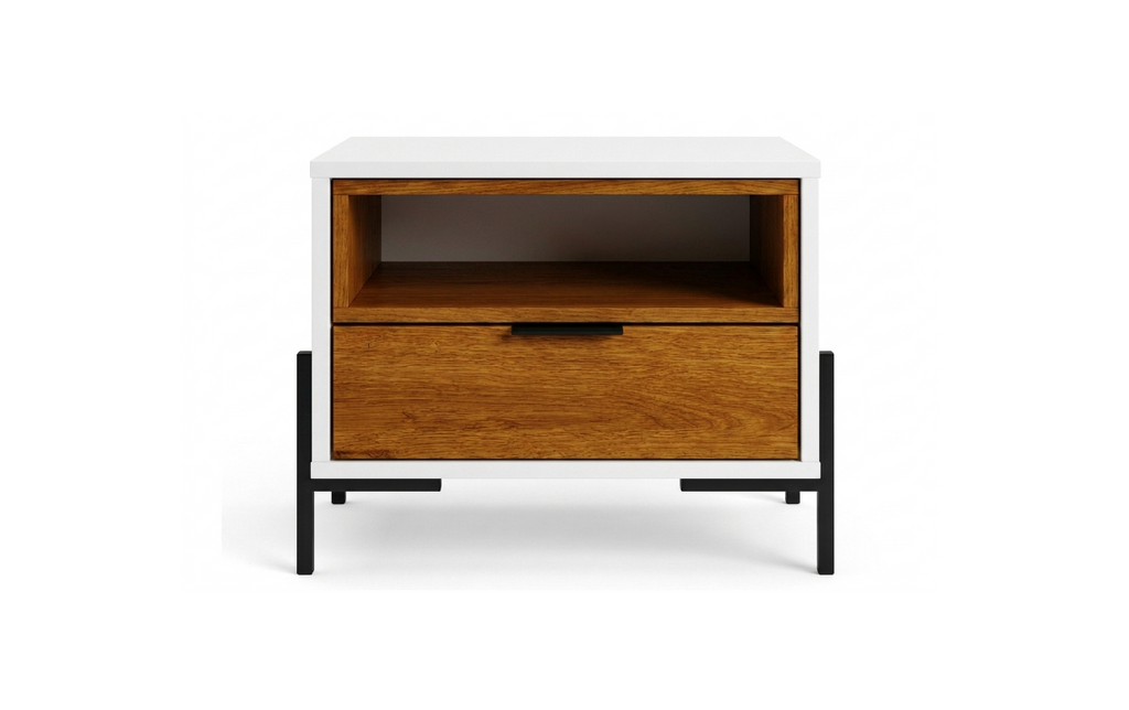Agatha Oak Bedside Table
