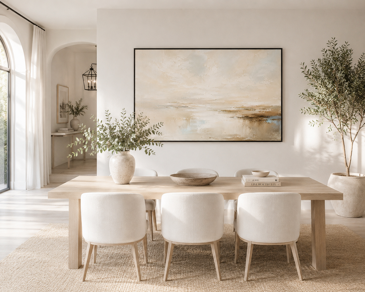 Wall Art Ivory Horizon - Oyster
