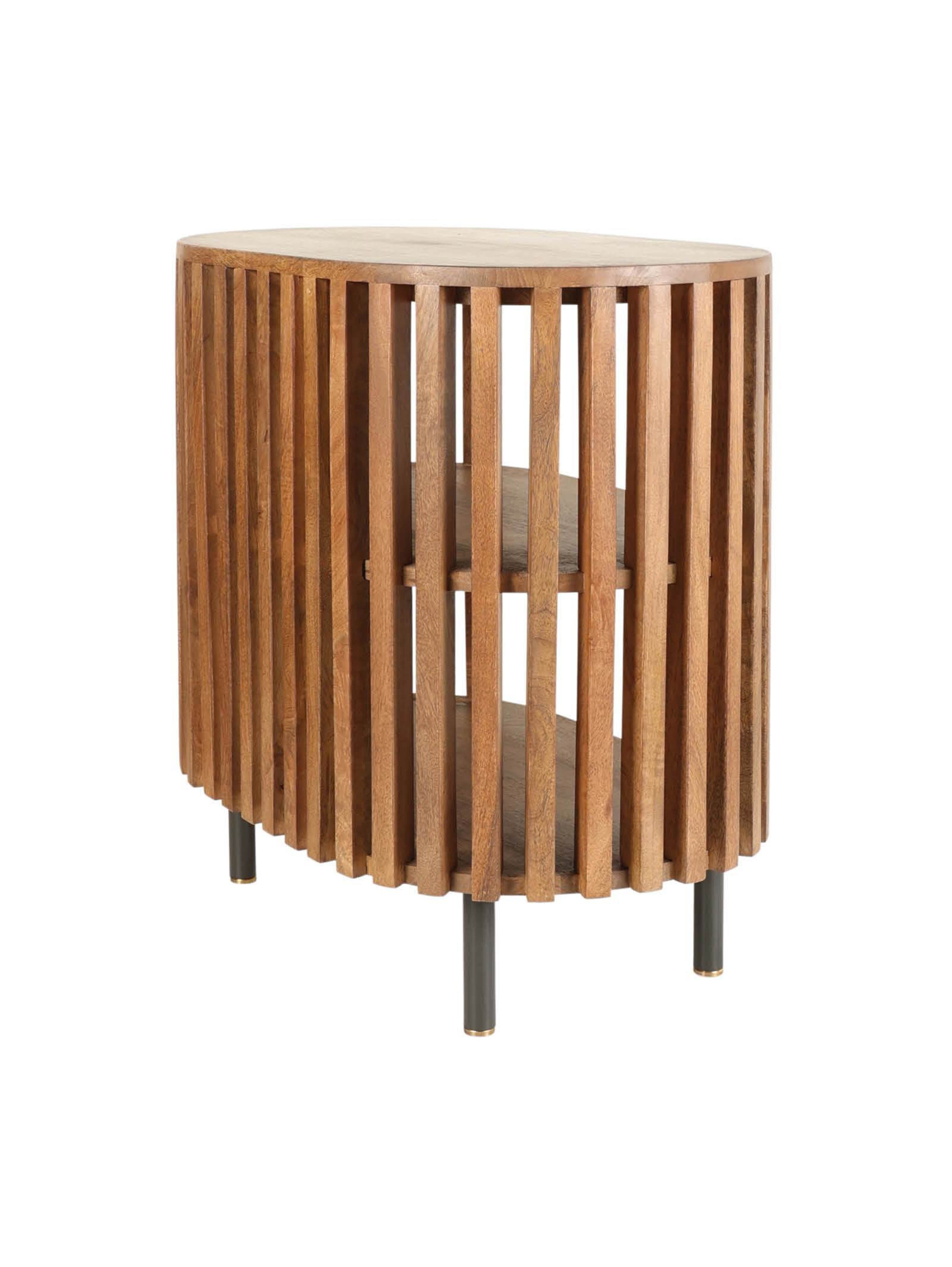 Swedish Nightstand - Nutmeg