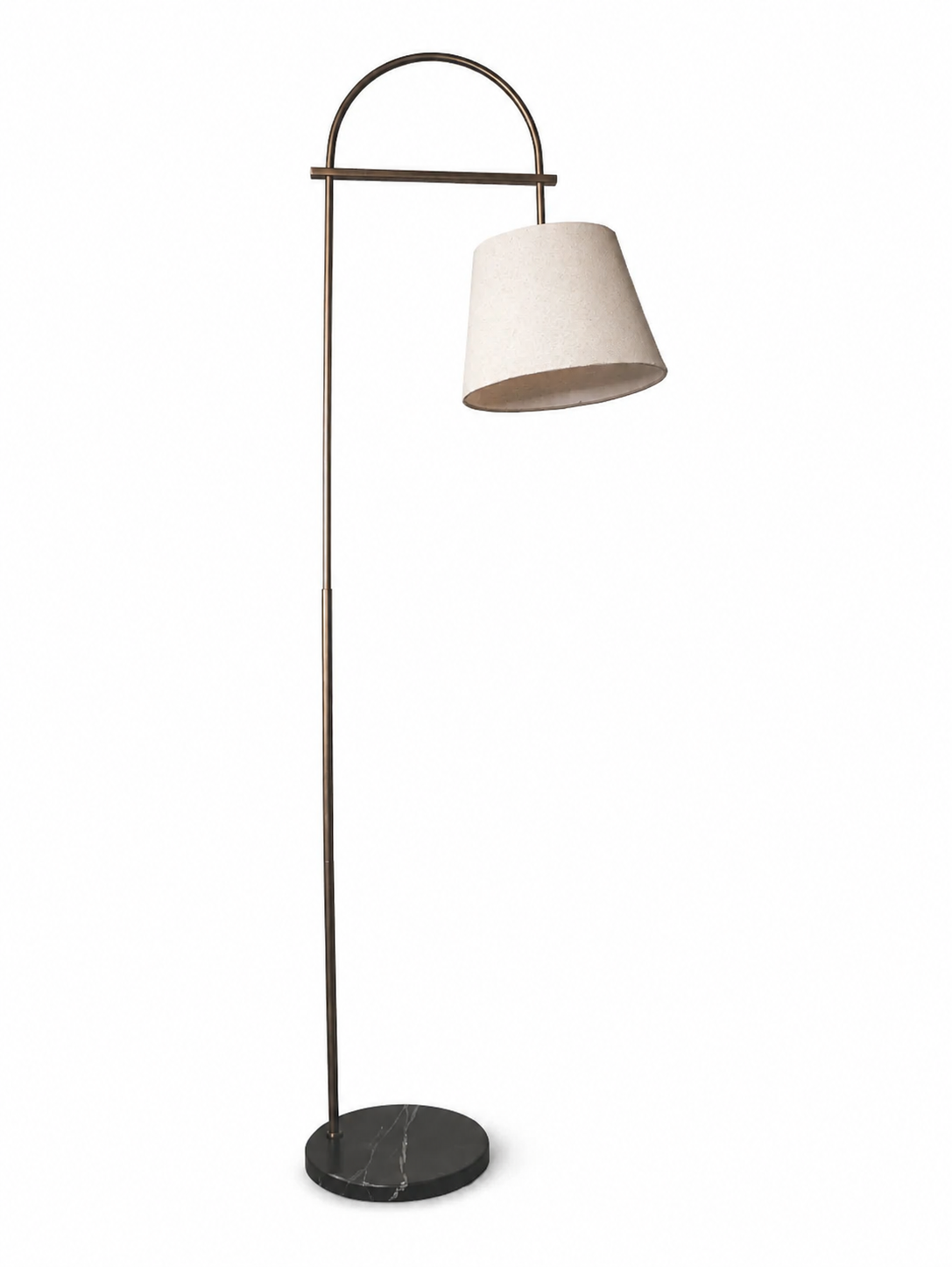Duncan Floor Lamp in Linen