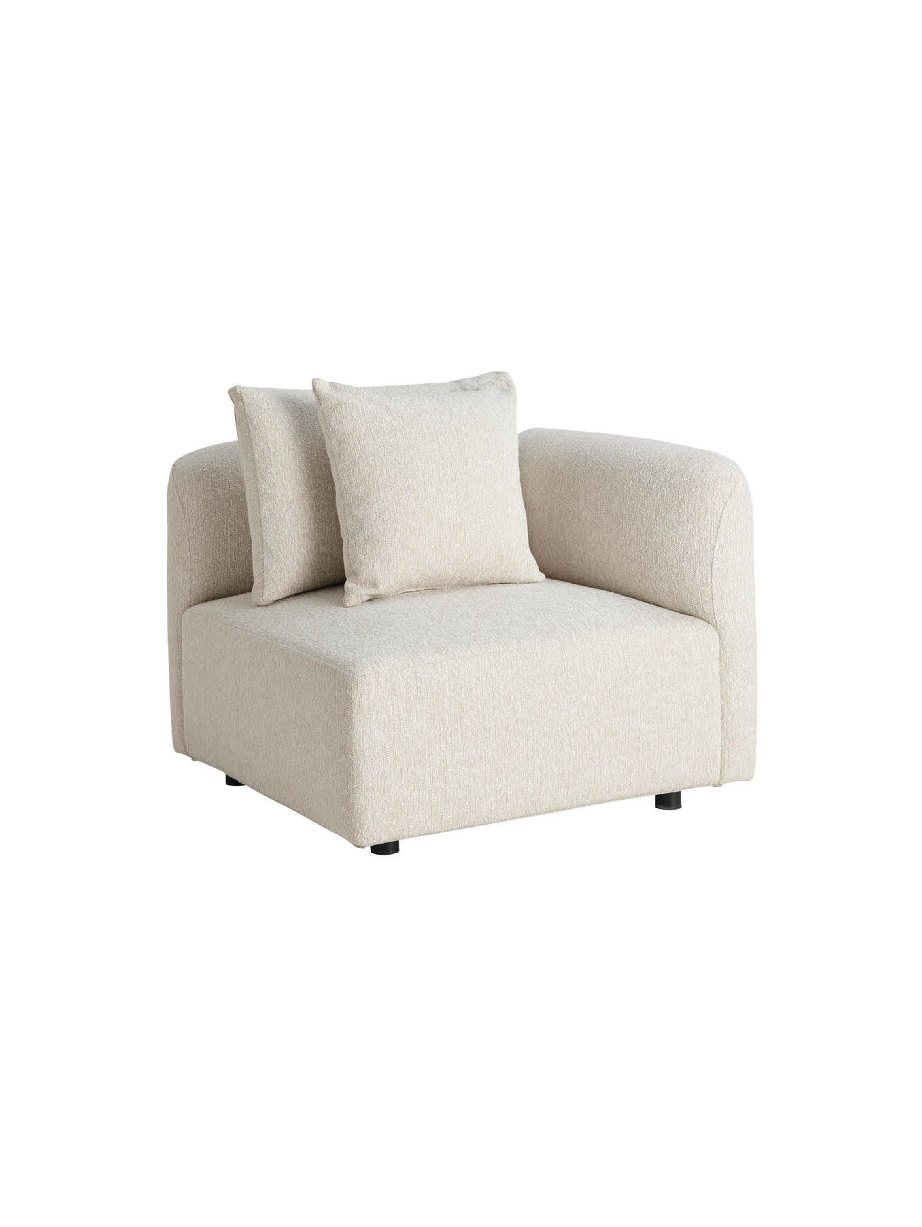 Aluna Modular Sofa Set in Cloud