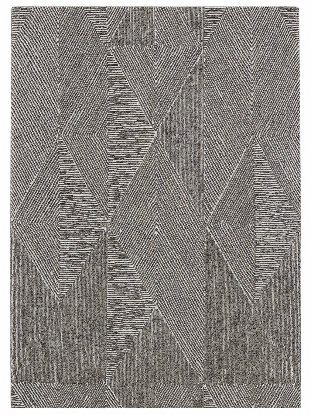 Facet Rug in Pumice