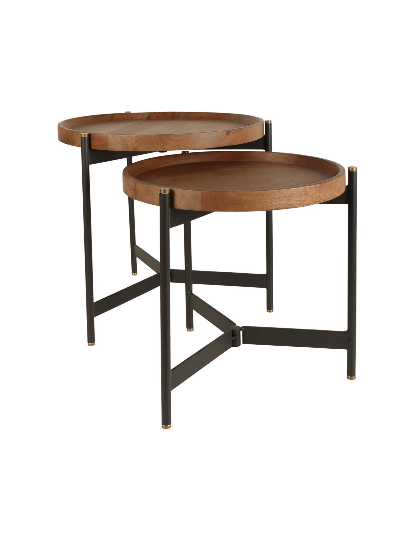 Roundhouse Side Table Set
Nutmeg