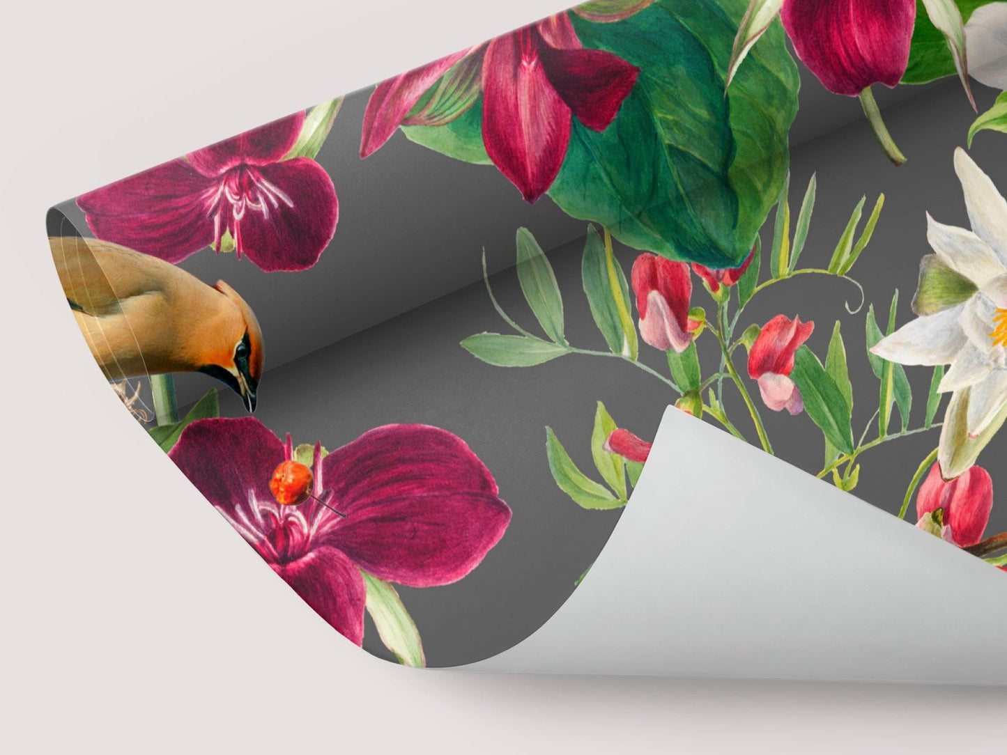 Wallpaper Purple Foliage