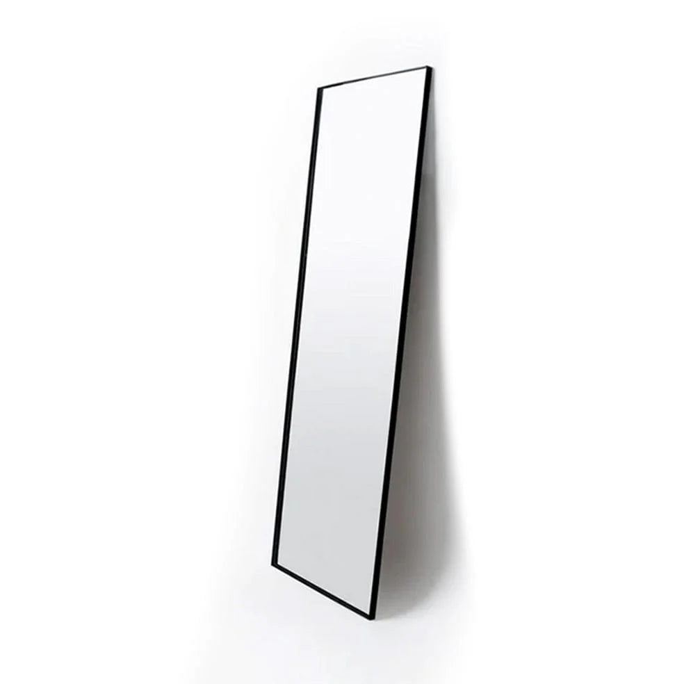 Savoy Full Length Rect Mirror Black