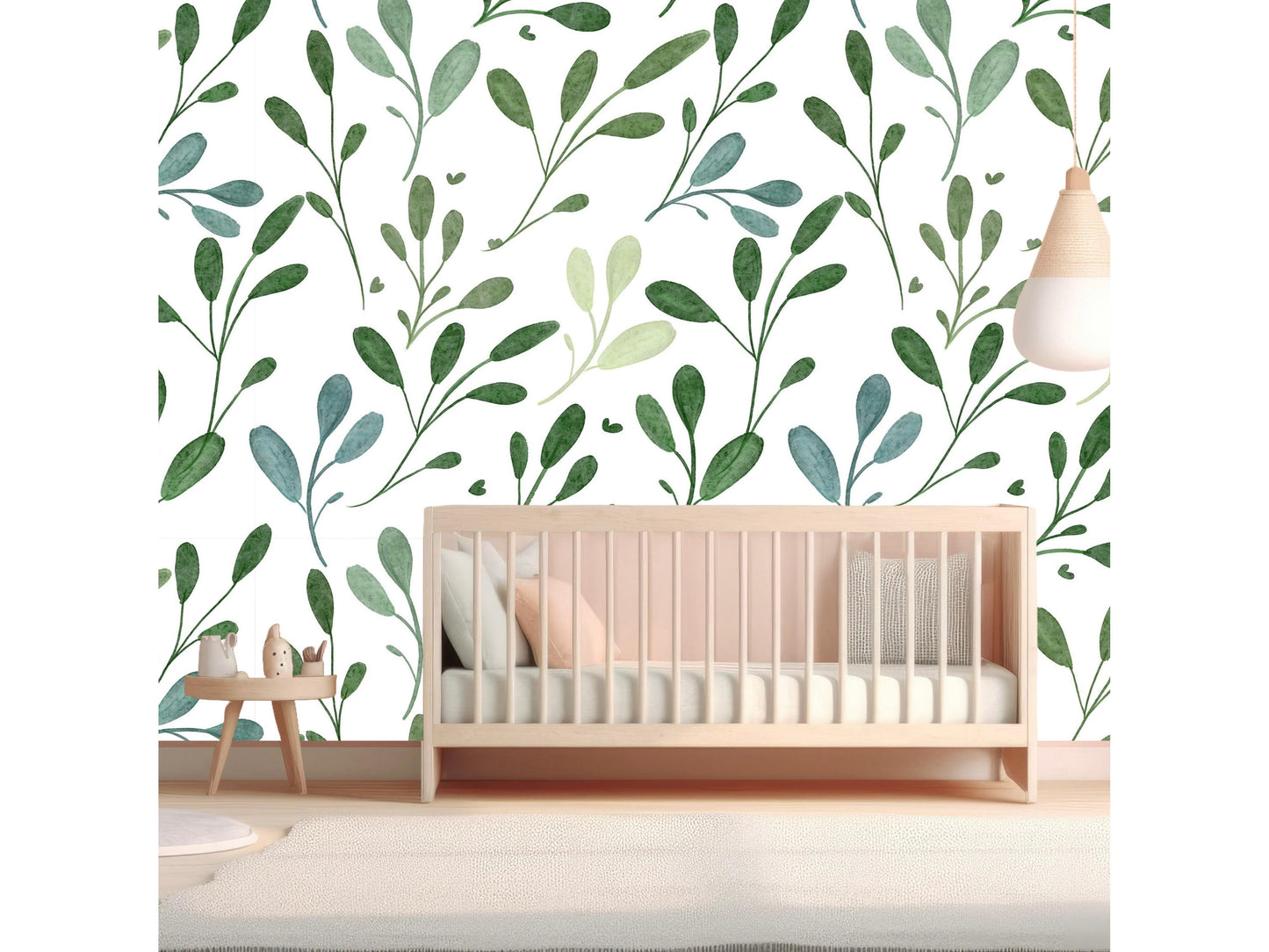 Wallpaper peppered leaf