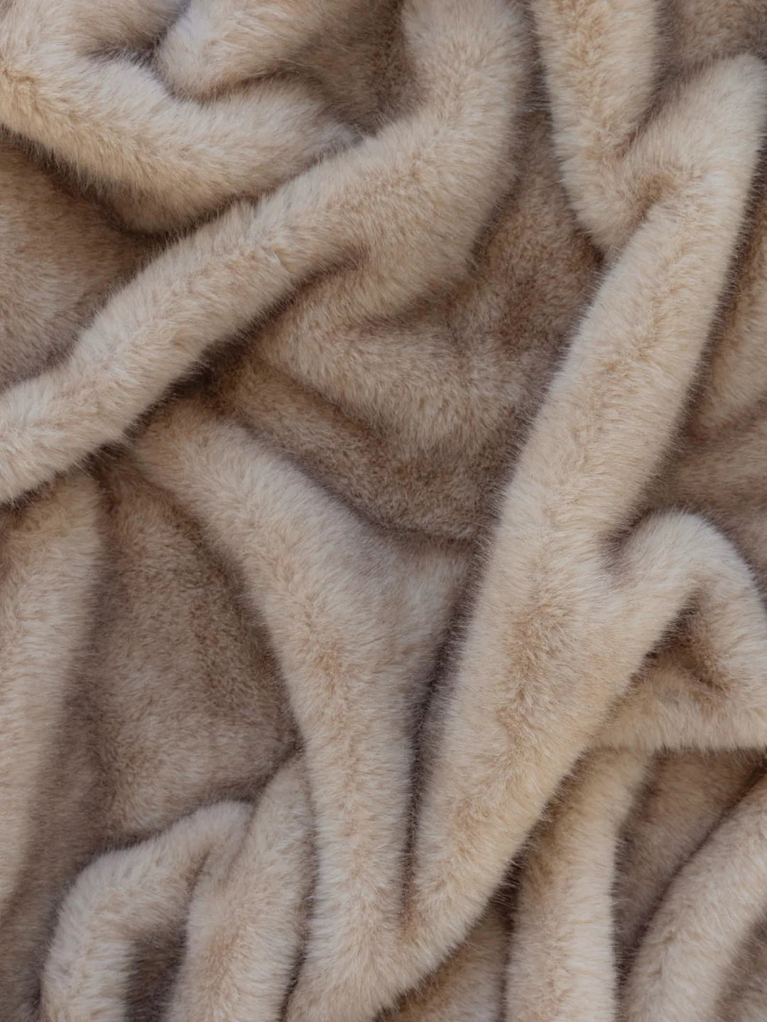 Coyote Fur Throw