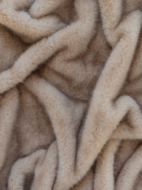 Coyote Fur Throw