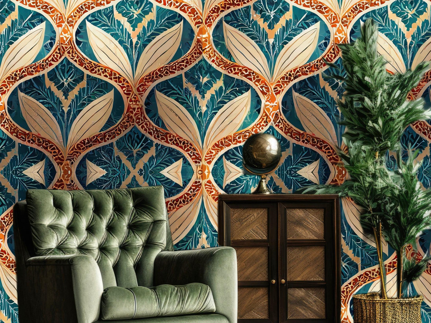 Wallpaper Moroccan Flow