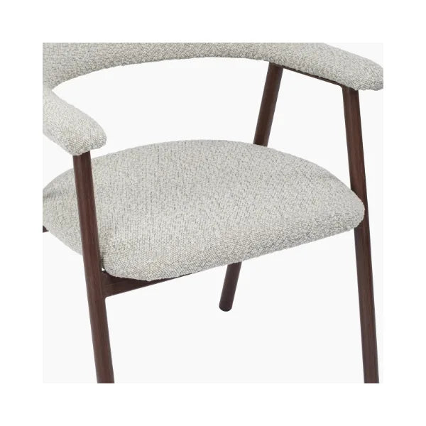 Suki Dining Chair Fabric - Cream