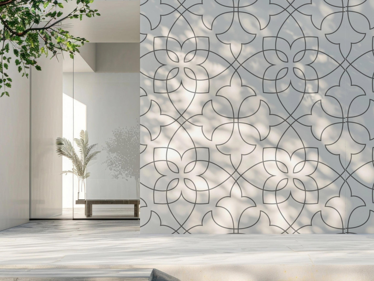 Panelled Wallpaper Costa Rica Quilt