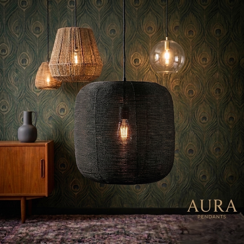 Aura Pendant Large - Midnight