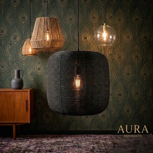 Aura Pendant Large - Midnight
