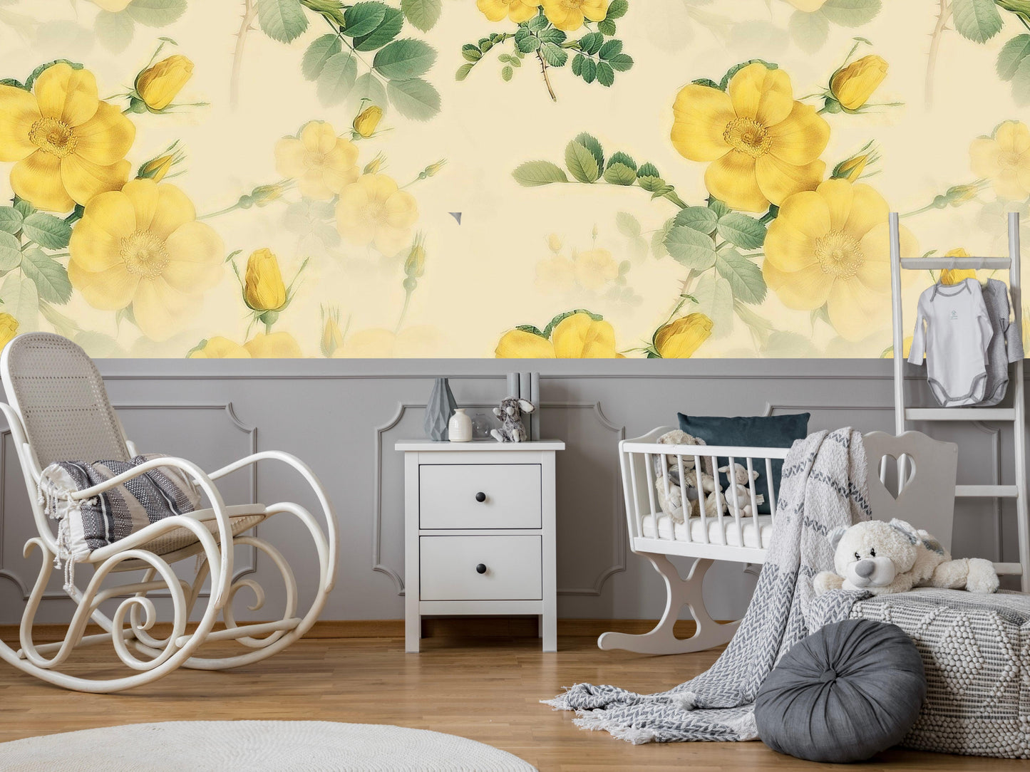 Wallpaper a floral fairytale