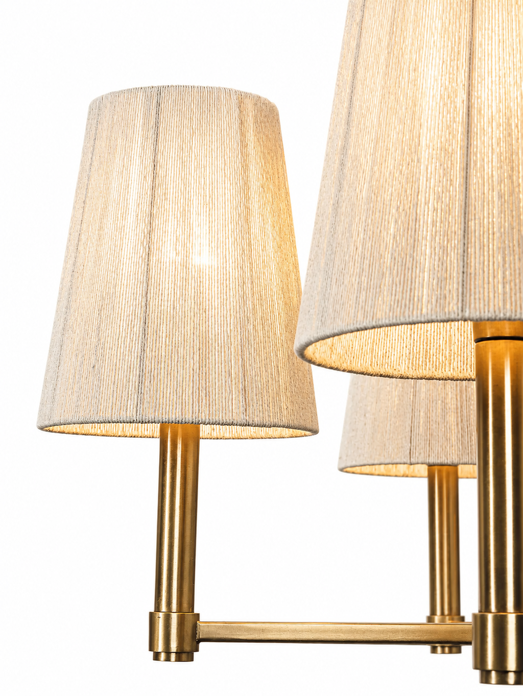Glowrift Chandelier in Champagne