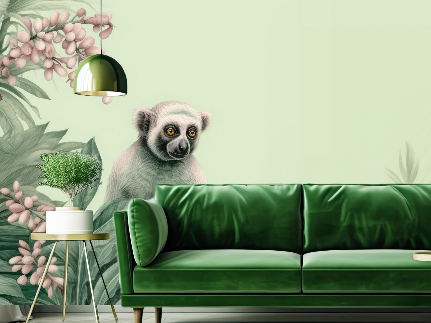 Wallpaper Oriental Monkey