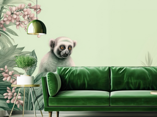 Wallpaper Oriental Monkey