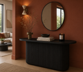 Arc Fluted Console Table