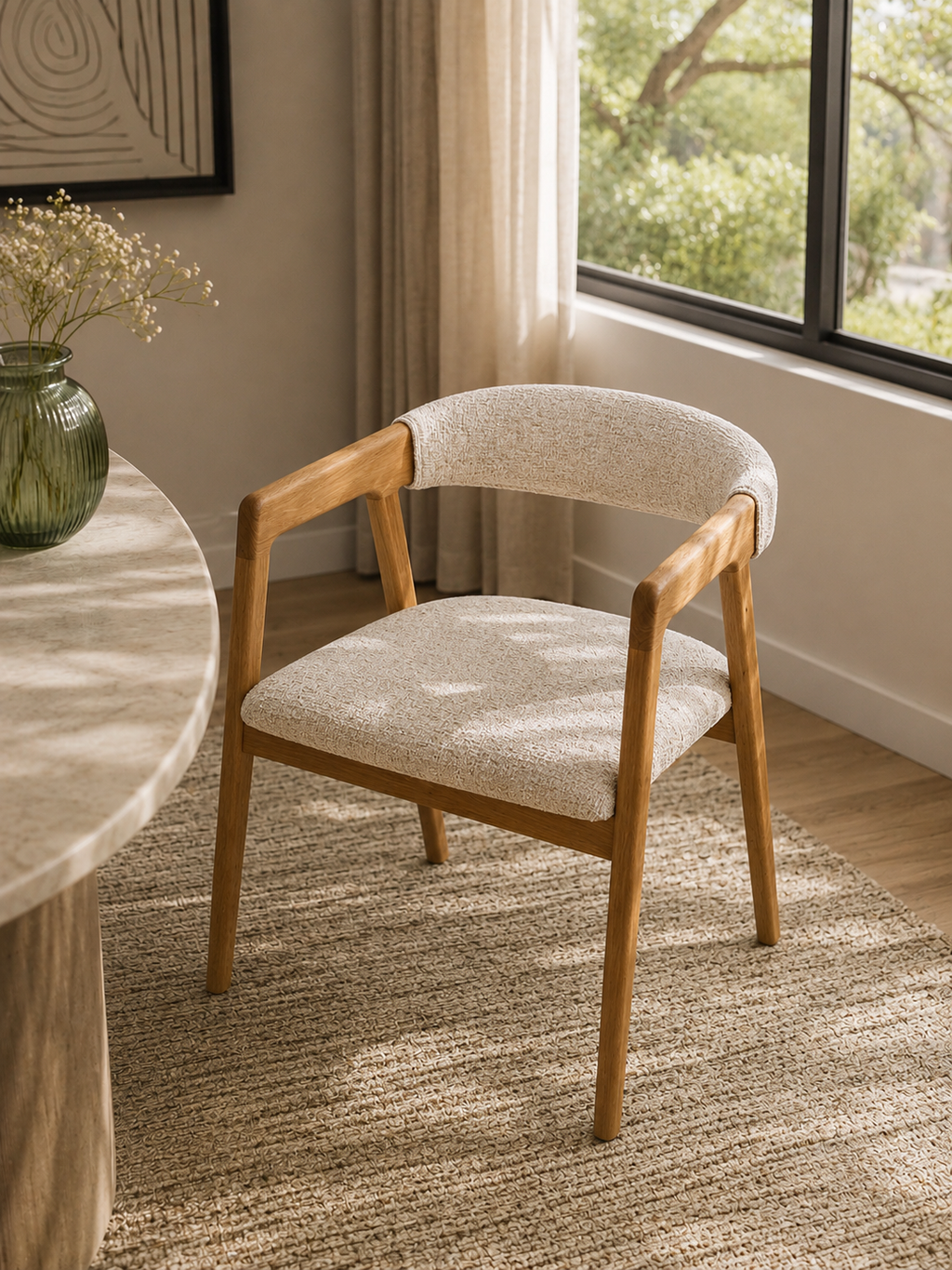 Ravello Oak Dining Chair