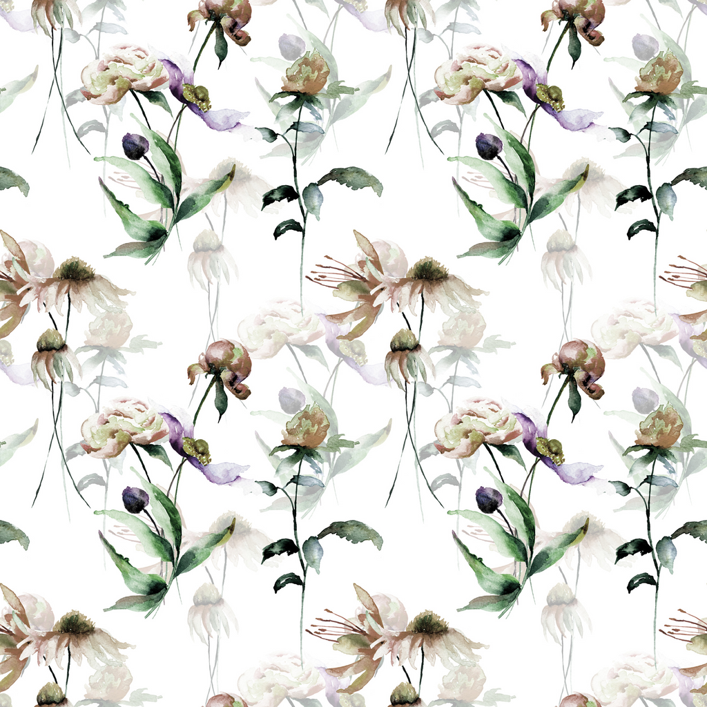 Wallpaper Daisy Foliage
