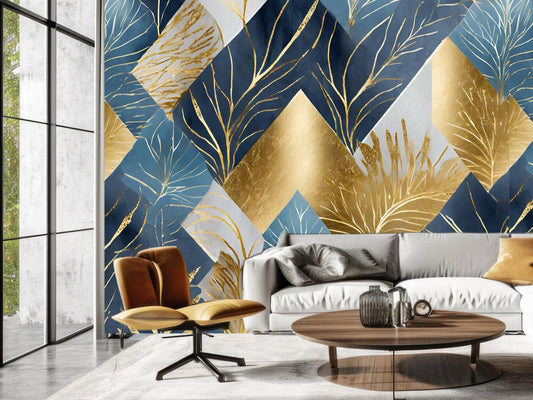 Wallpaper Golden Palm