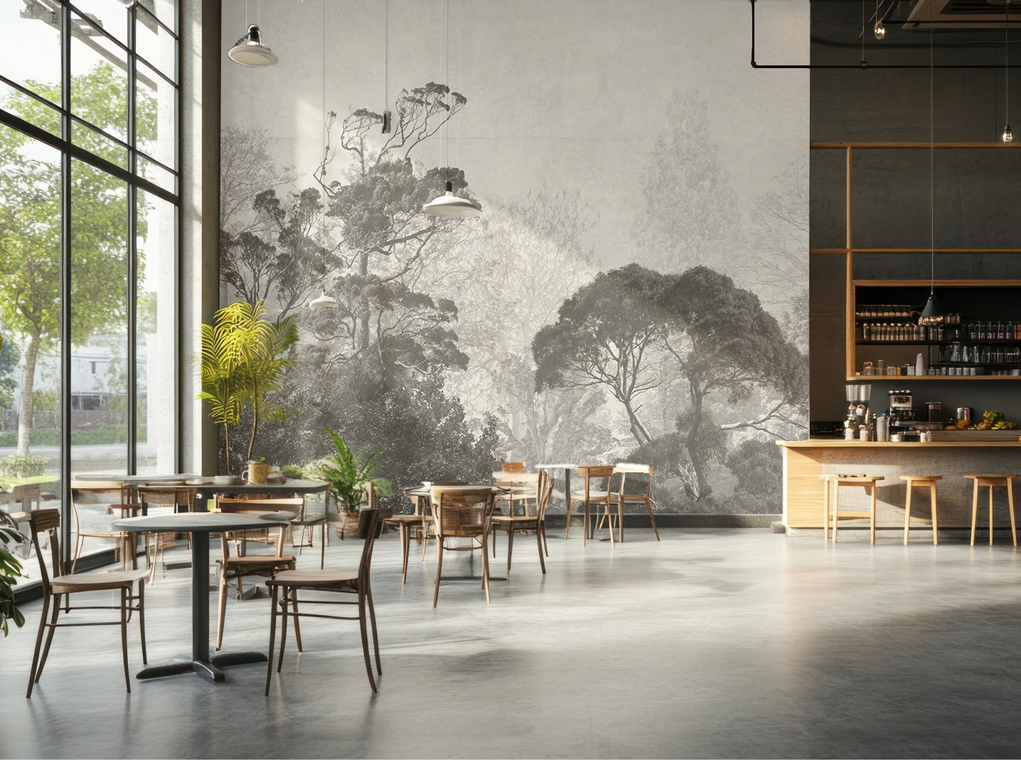 Wallpaper Botanical Noir