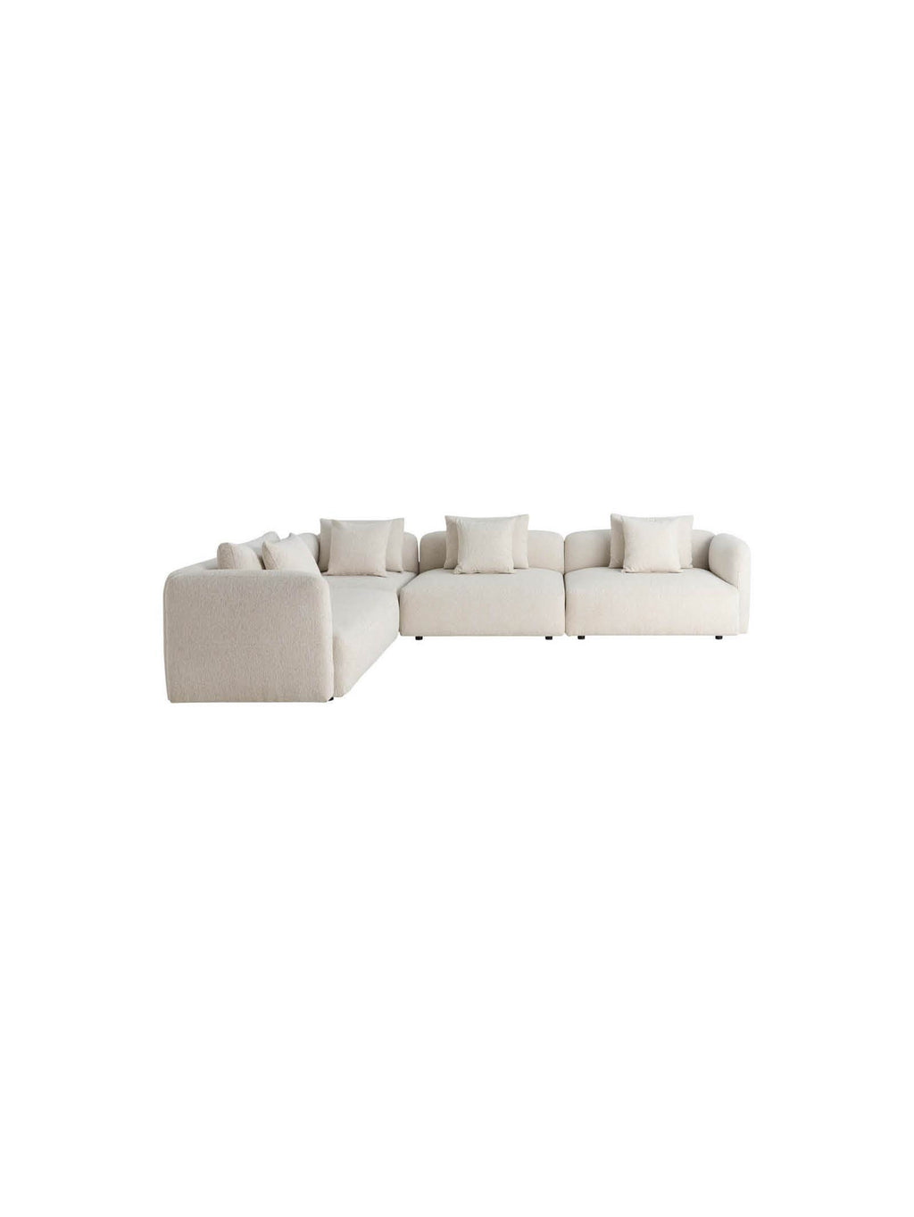 Aluna Modular Sofa Set in Cloud