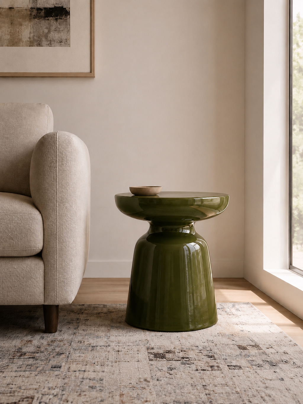 Hibiscus Side Table