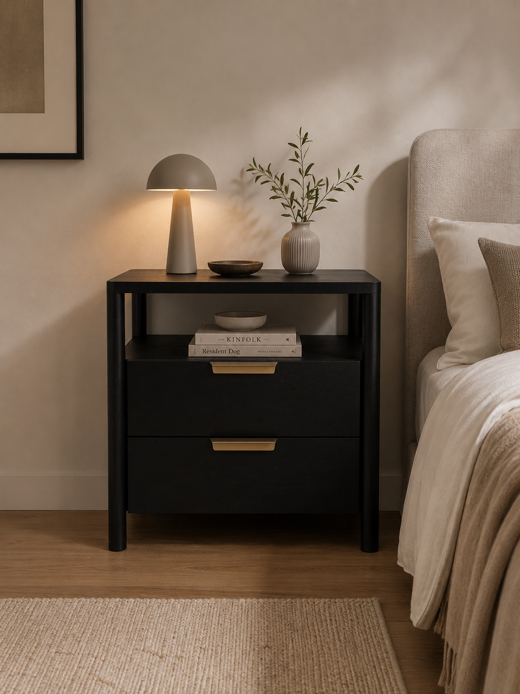 Bordeaux Nightstand
Onyx