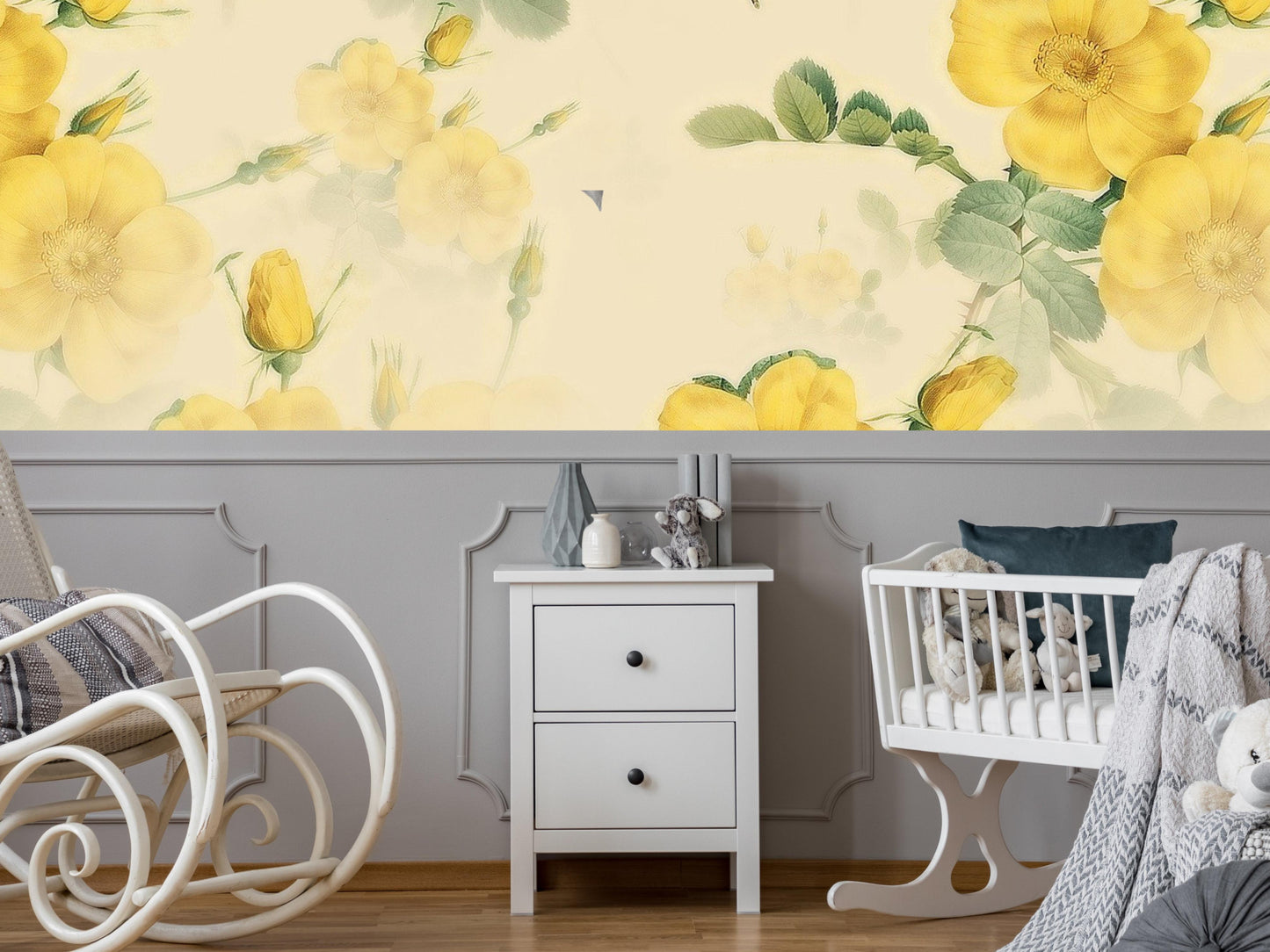 Wallpaper a floral fairytale