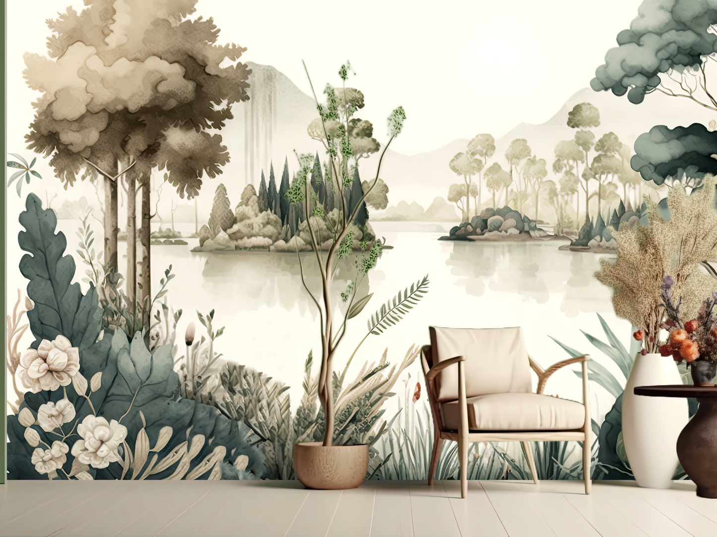 Wallpaper Forest Paradise