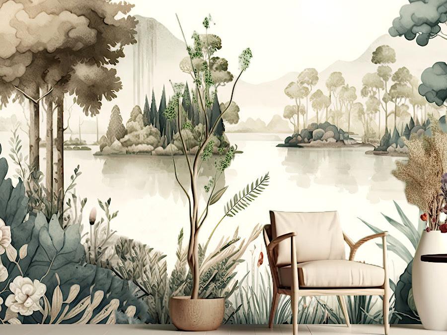 Wallpaper Forest Paradise