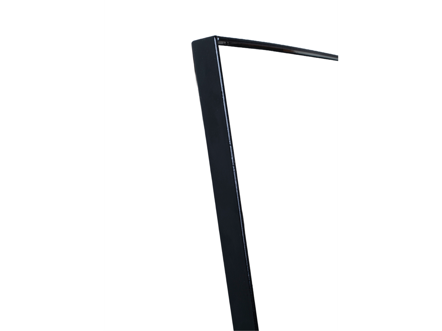 Savoy Full Length Rect Mirror Black