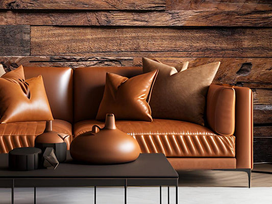 Wallpaper Panelled Wood