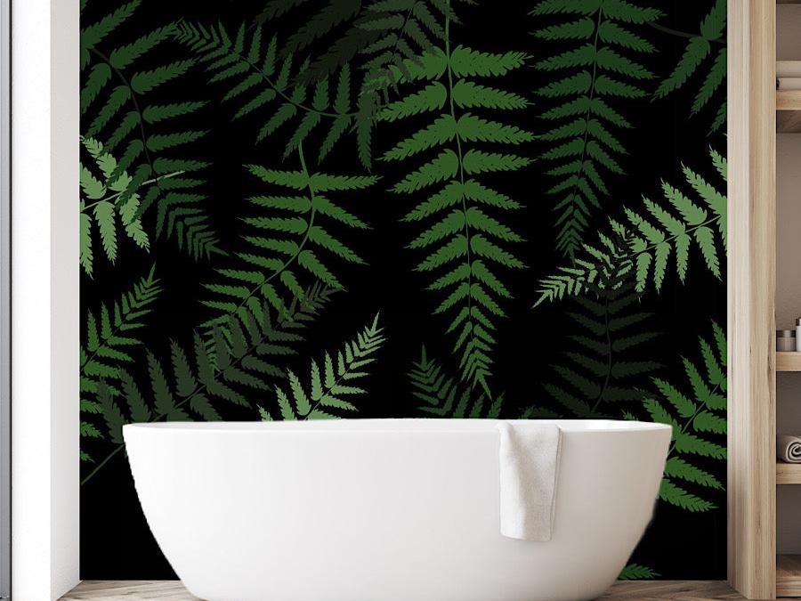 Wallpaper Tropical Fern