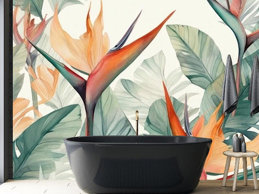 Wallpaper Strelitzia