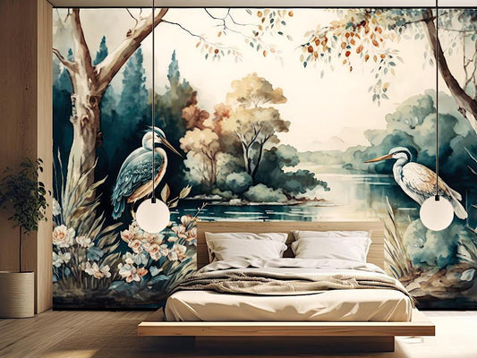 Wallpaper Birds Sanctuary