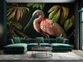 Wallpaper Pink Pelican