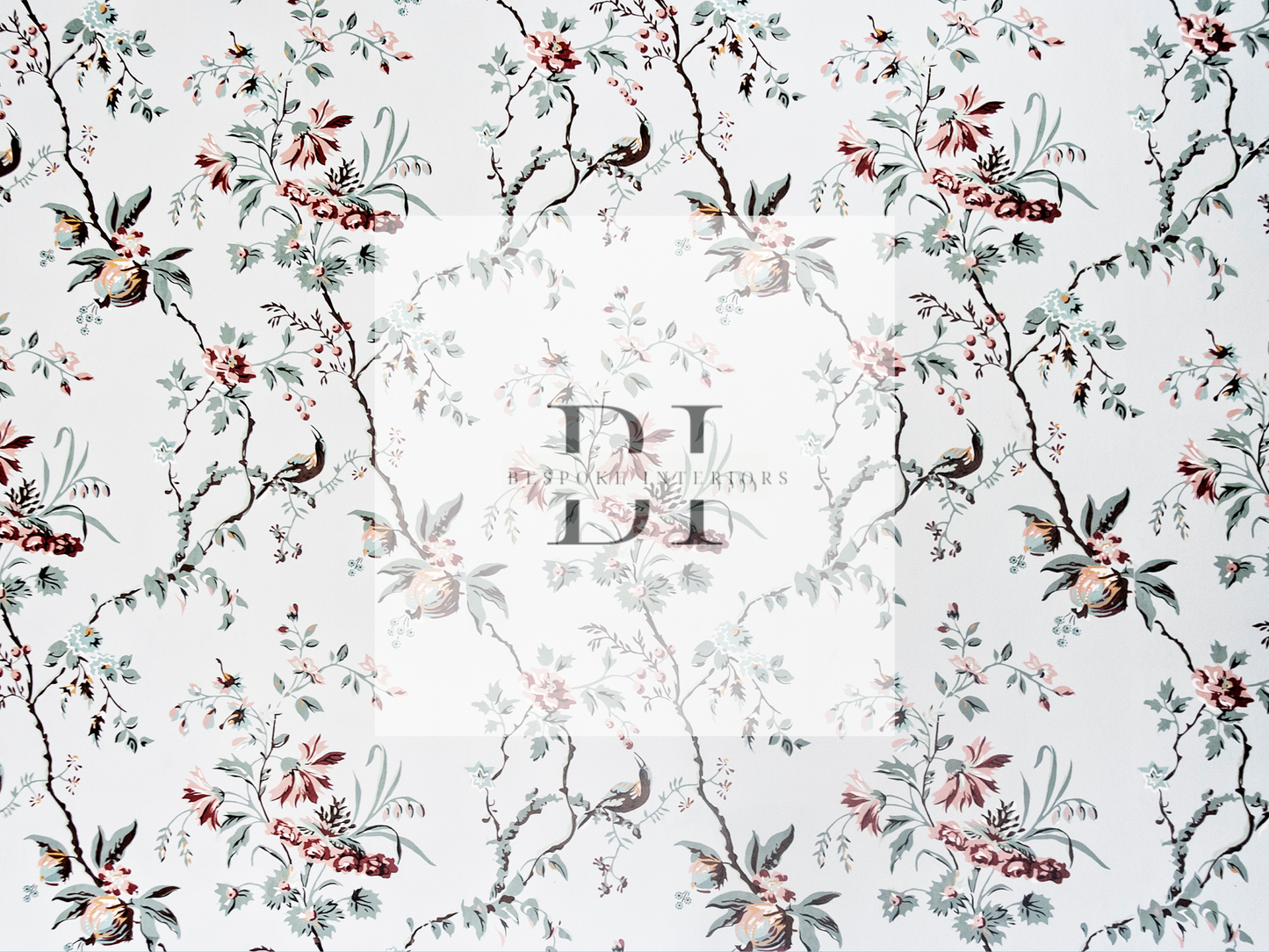 Wallpaper detailed floral