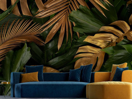 Wallpaper Golden Palm