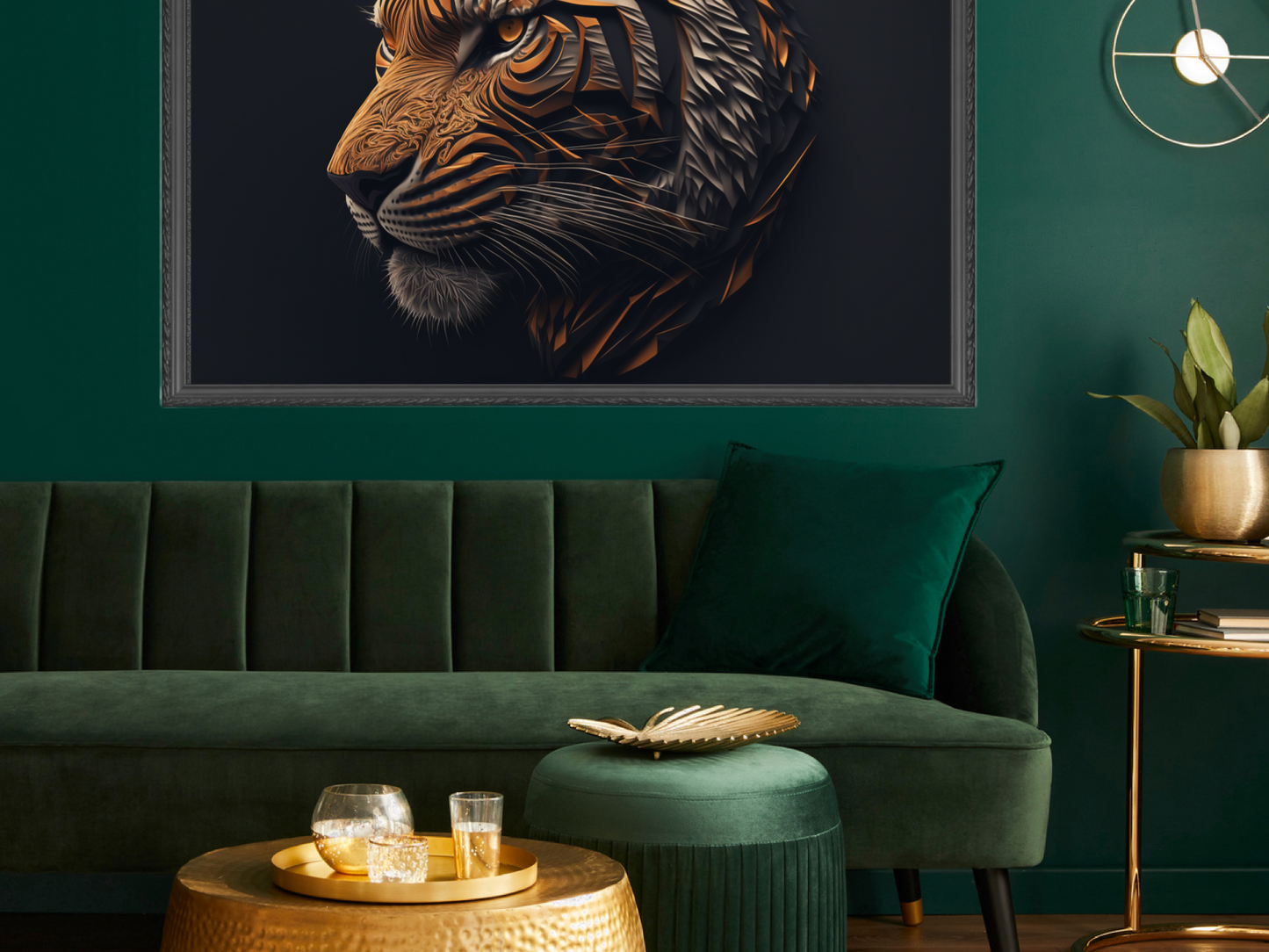Wall Art Mystical Tiger