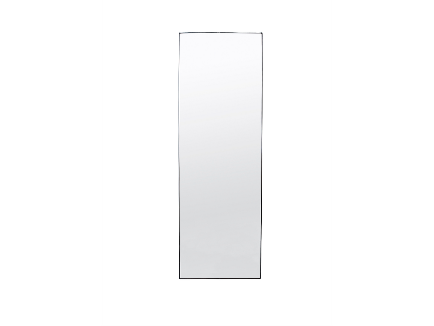 Savoy Full Length Rect Mirror Black