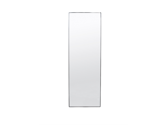 Savoy Full Length Rect Mirror Black