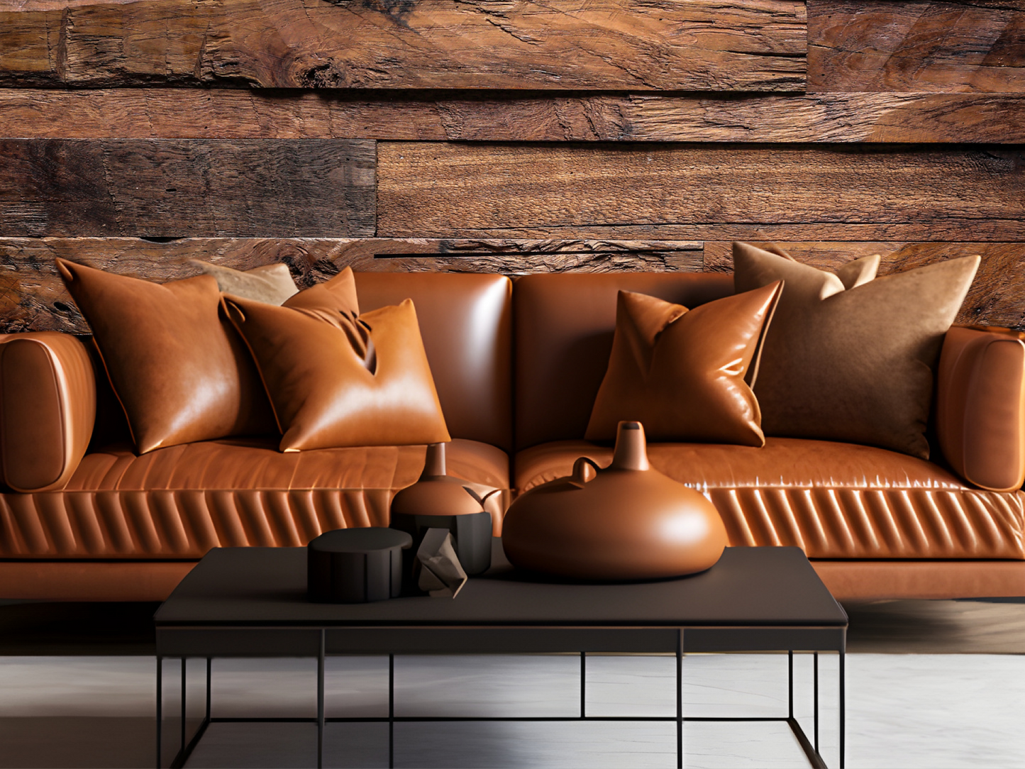 Wallpaper Panelled Wood