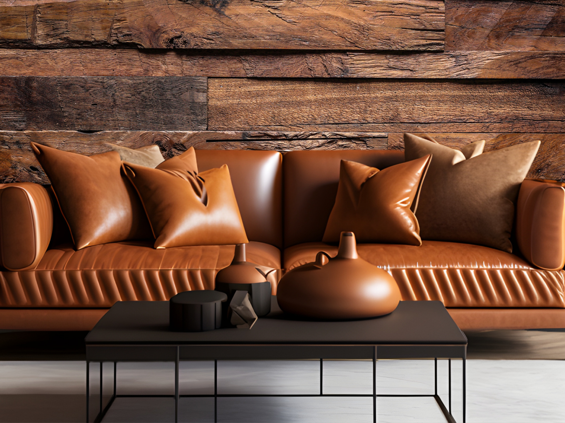 Wallpaper Panelled Wood